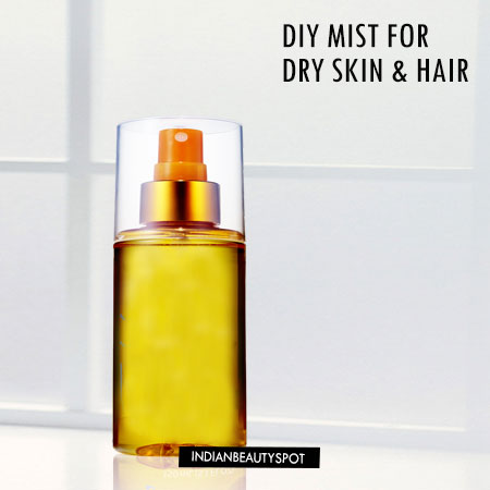 DIY MIST FOR DRY SKIN AND HAIR