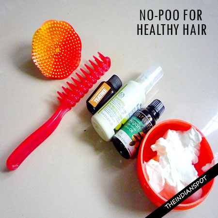 NATURAL NO-POO PRODUCTS FOR HEALTHY HAIR 