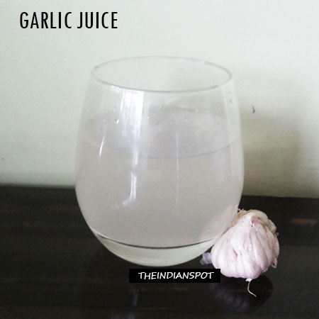 BENEFITS OF DRINKING GARLIC JUICE AND HOW TO MAKE IT AT HOME 