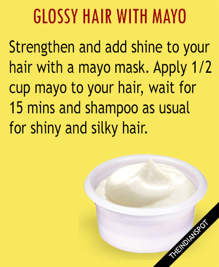 Mayonnaise Beauty Treatments