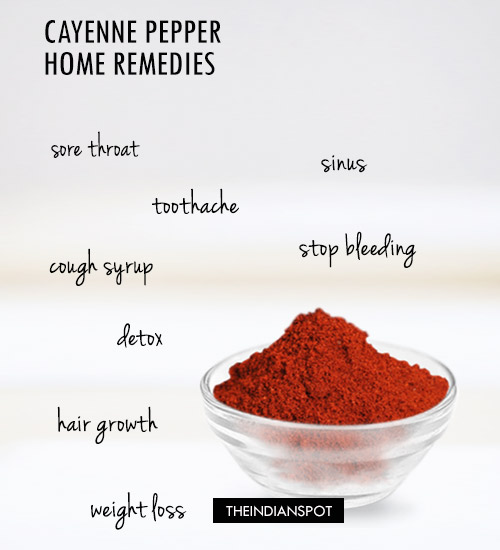 15 AMAZING NATURAL REMEDIES USING CAYENNE PEPPER