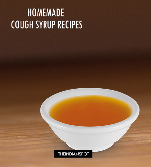 5 BEST HOMEMADE COUGH SYRUP RECIPES