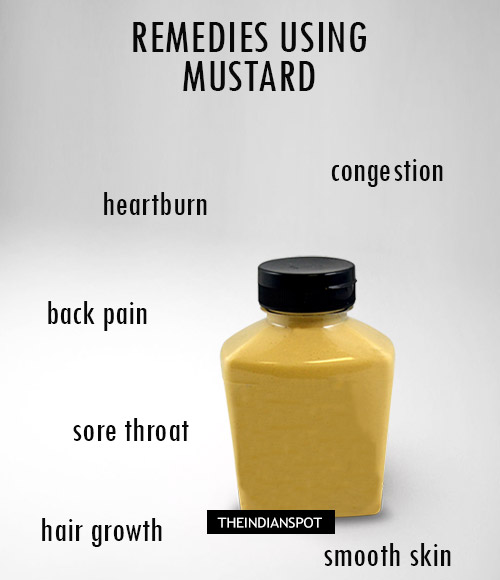 BENEFITS AND REMEDIES USING MUSTARD