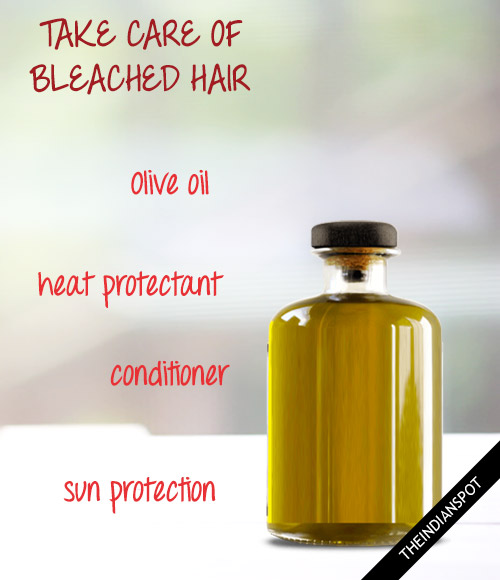HOW TO TAKE CARE OF BLEACHED HAIR