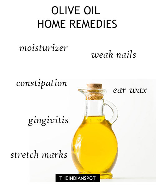 OLIVE OIL HOME REMEDIES