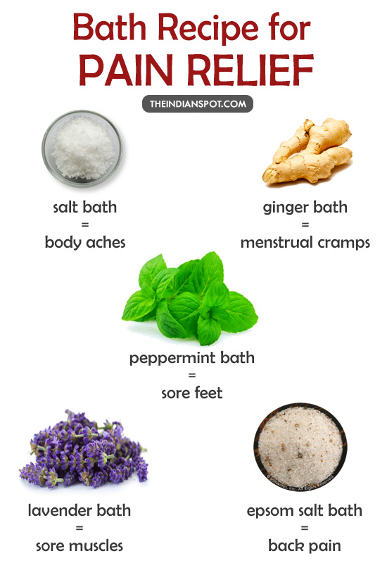 Get Rid Of Your Aches and Pains With These Soothing Baths
