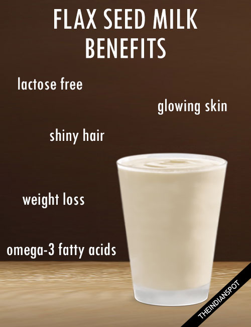 FLAX SEED MILK BENEFITS AND REMEDIES 