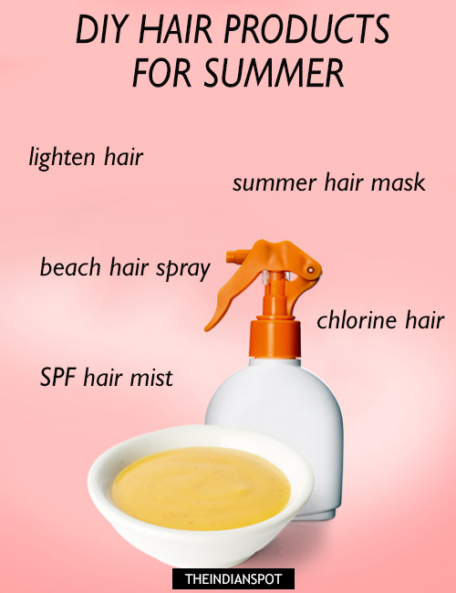 DIY NATURAL HAIR PRODUCTS FOR SUMMER