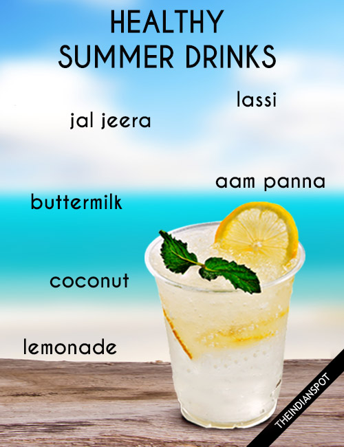 HEALTHY SUMMER DRINKS TO BEAT THE HEAT