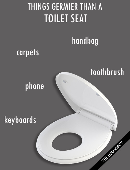 10 THINGS THAT ARE GERMIER THAN A TOILET SEAT