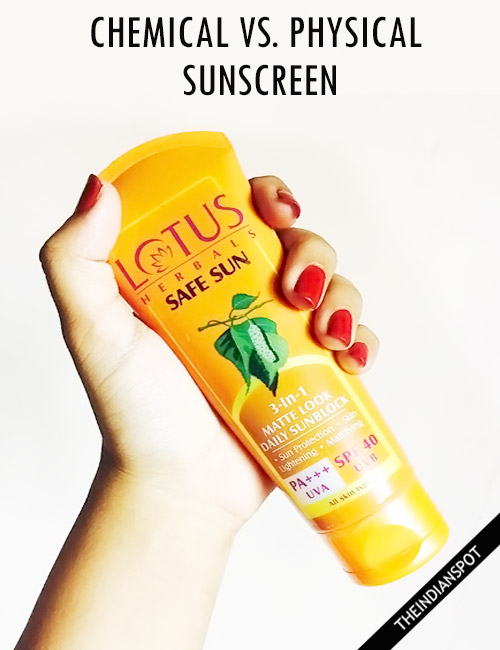CHEMICAL VS. PHYSICAL: WHICH SUNSCREEN SHOULD YOU USE?