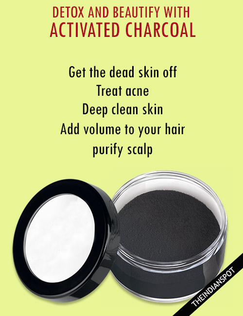 DETOX AND BEAUTIFY YOUR SKIN AND HAIR WITH ACTIVATED CHARCOAL - THE INDIAN  SPOT