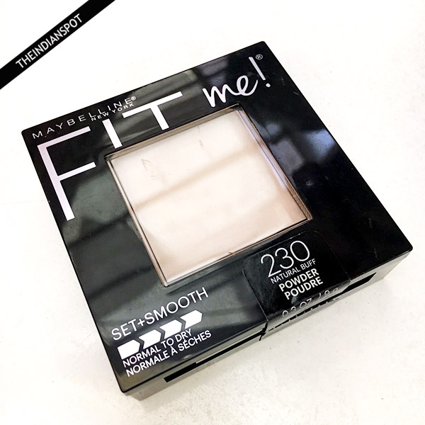 MAYBELLINE FIT ME PRESSED POWDER- 230 NATURAL BUFF REVIEW 