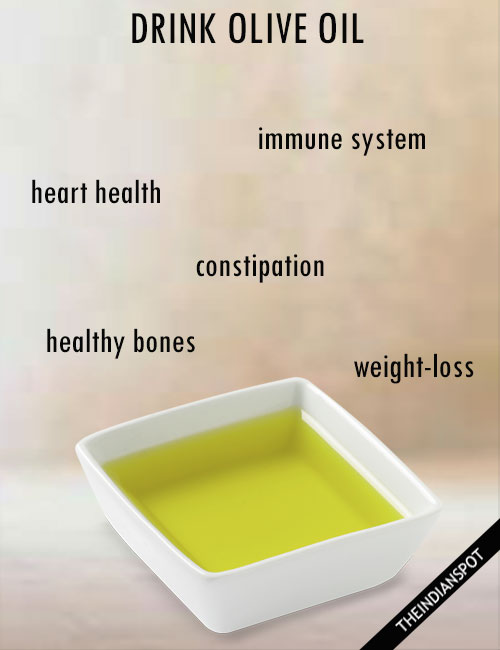 BENEFITS OF DRINKING OLIVE OIL