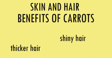 Skin and hair benefits of carrots