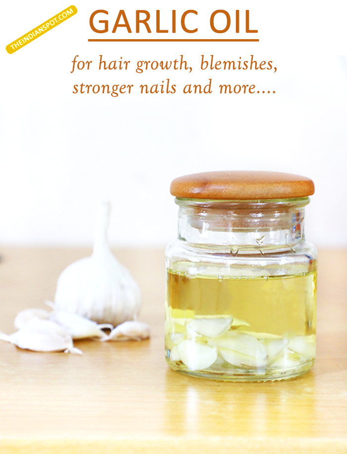 GARLIC OIL RECIPE, BENEFITS AND USES
