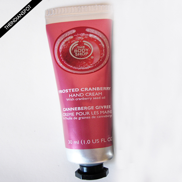 The Body Shop Frosted Cranberry and Glazed Apple Hand Creams