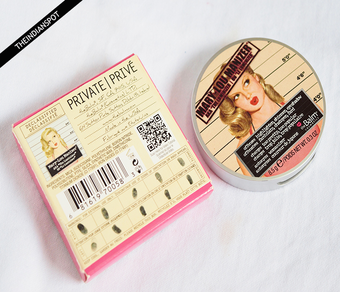 THE BALM MARY LOU MANIZER REVIEW