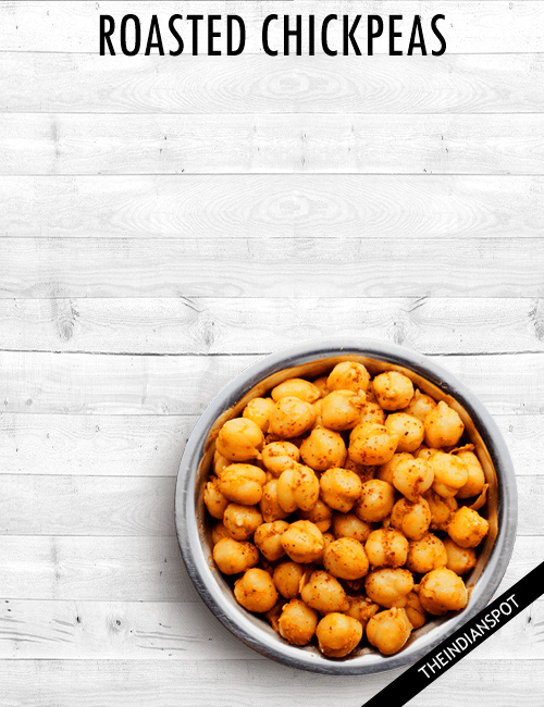ROASTED CHICKPEAS RECIPE AND BENEFITS