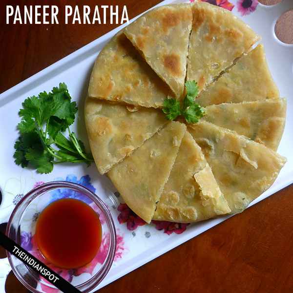 Stuffed Paneer Paratha Recipe