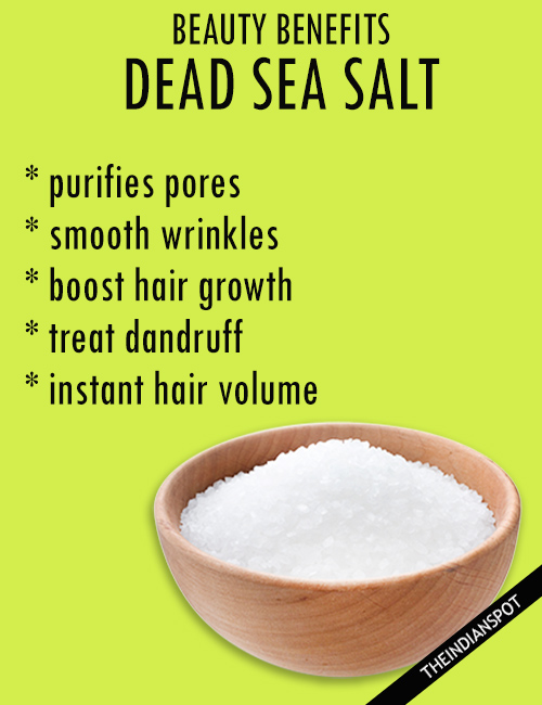BEAUTY BENEFITS OF DEAD SEA SALT FOR SKIN AND HAIR - THE INDIAN SPOT