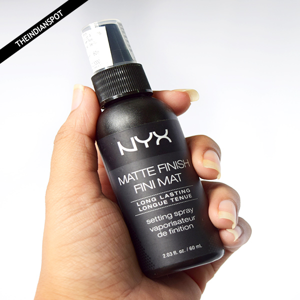 NYX MATTE FINISH MAKEUP SETTING SPRAY REVIEW