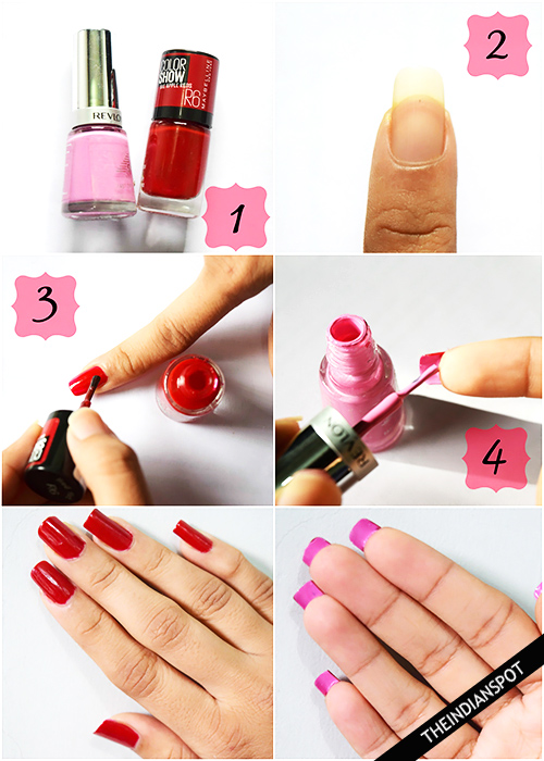 DIY DOUBLE SIDED NAILS