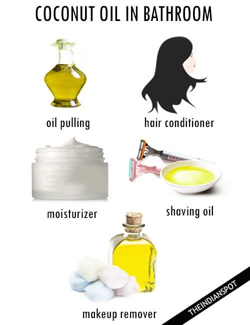 REASONS TO KEEP COCONUT OIL IN YOUR BATHROOM
