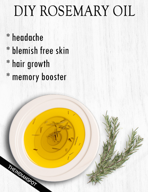 ROSEMARY INFUSED OIL RECIPE AND BENEFITS