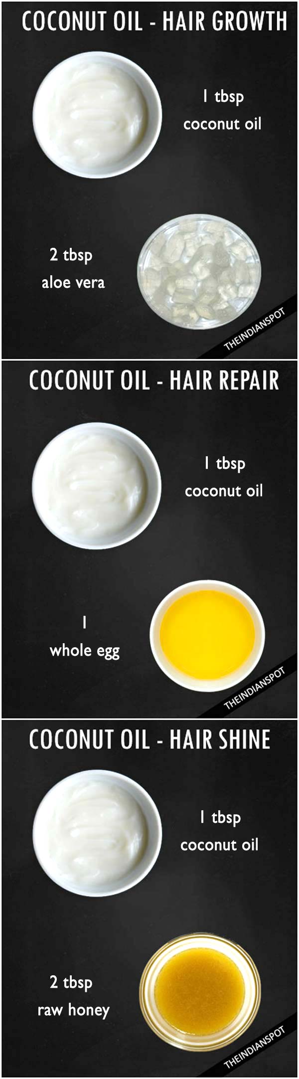 5 Best Diy Coconut Oil Hair Treatments - Hair Masks For Growth And Repair Diy