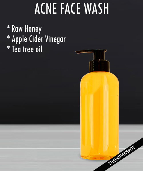Face wash for acne prone or oily skin: