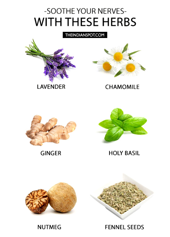 BEST HERBS TO SOOTHE YOUR NERVES