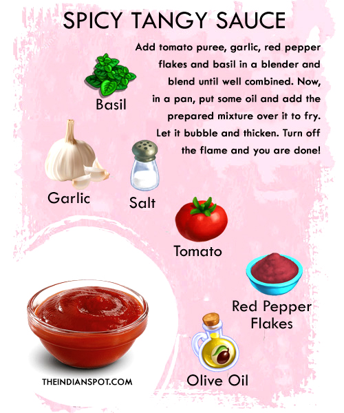 SPICY TANGY SAUCE  RECIPE