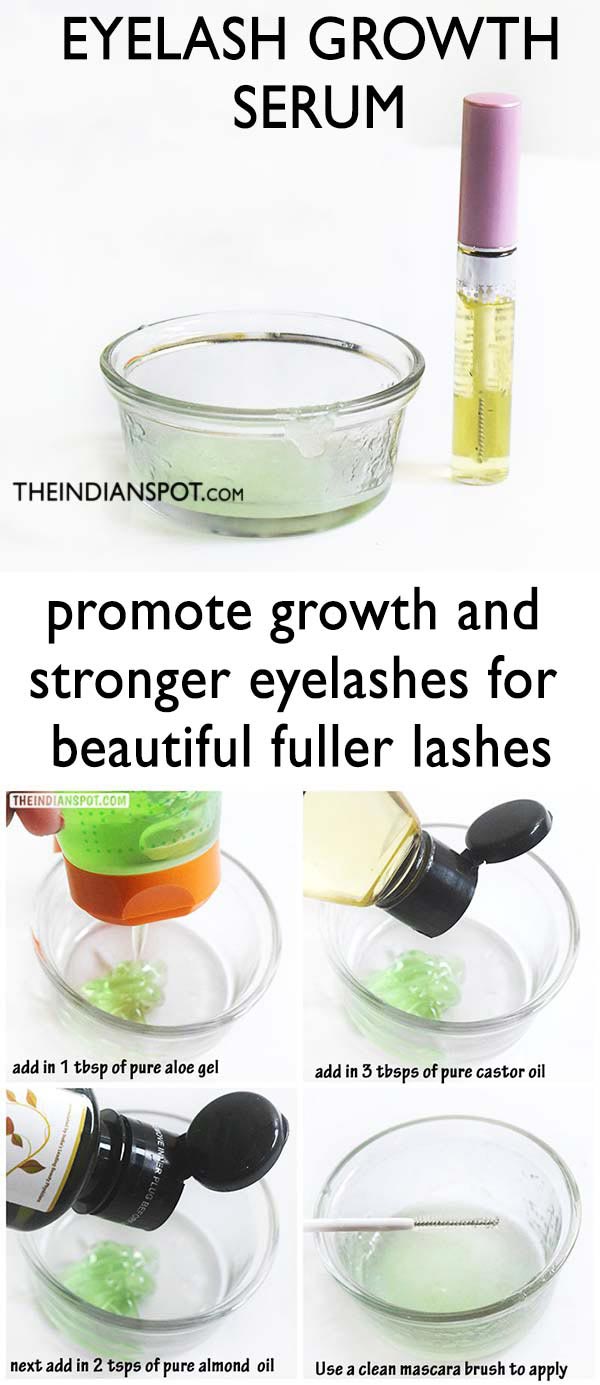 Eyelash Growth Serum Using Aloe Vera