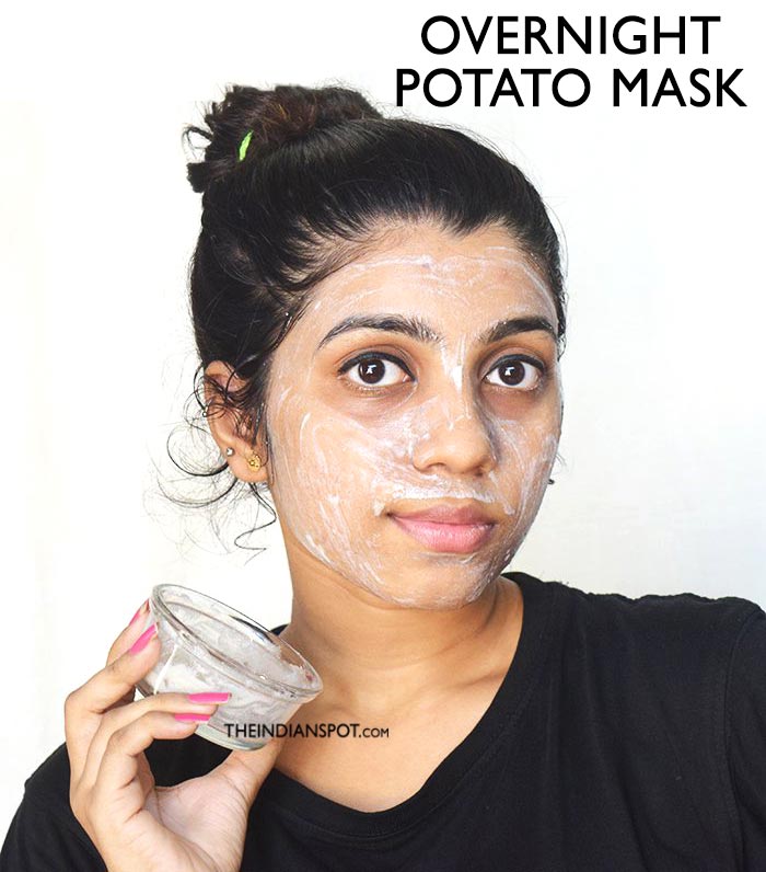 Beauty Diy Potato Face Mask For Bright And Clear Skin potato face mask for bright and clear skin