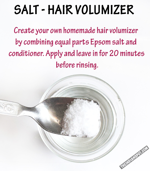 Use Salt to Purify & Add Volume to Your Hair
