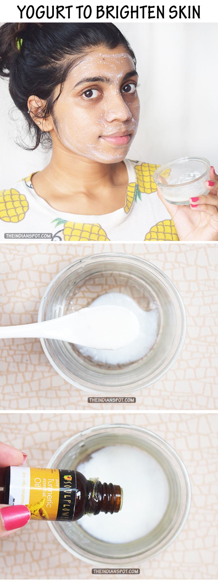 BRIGHTEN YOUR SKIN INSTANTLY WITH YOGURT FACE MASK
