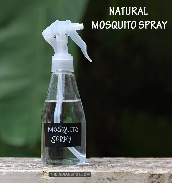 DIY Natural Mosquito Spray