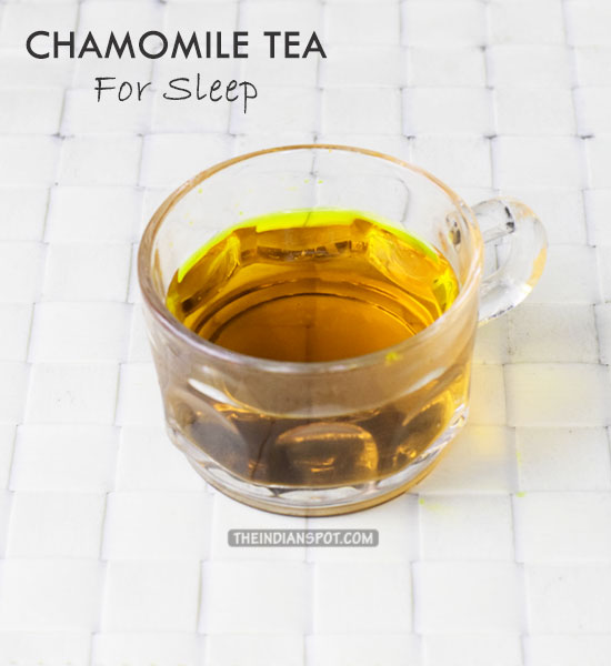 CHAMOMILE TEA FOR SLEEP