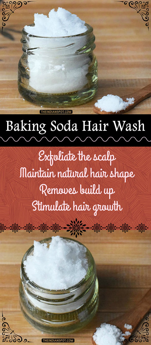 WASH HAIR WITH BAKING SODA