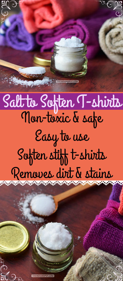 MAKE YOUR T-SHIRT VINTAGE SOFT WITH SALT