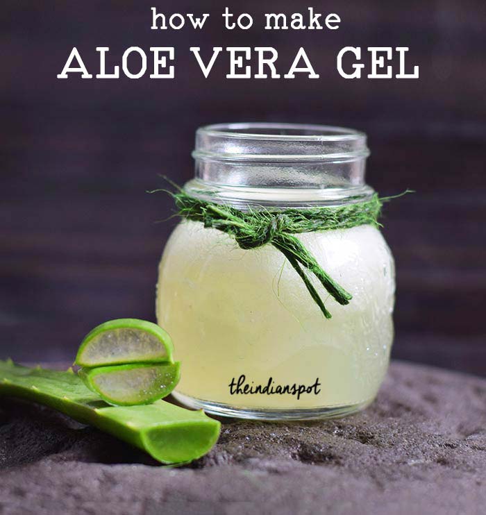 How to make fresh aloe vera gel and juice at home