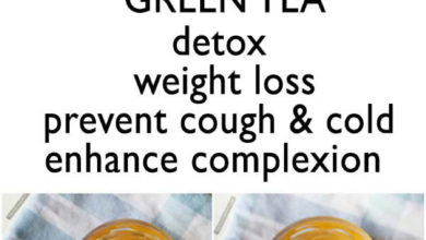DETOX TURMERIC GREEN TEA for weight loss