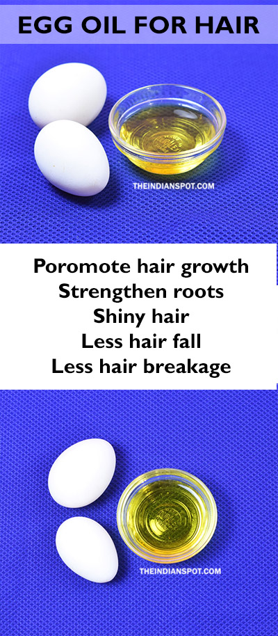 EGG OIL TO STOP HAIR FALL AND PROMOTE HAIR GROWTH