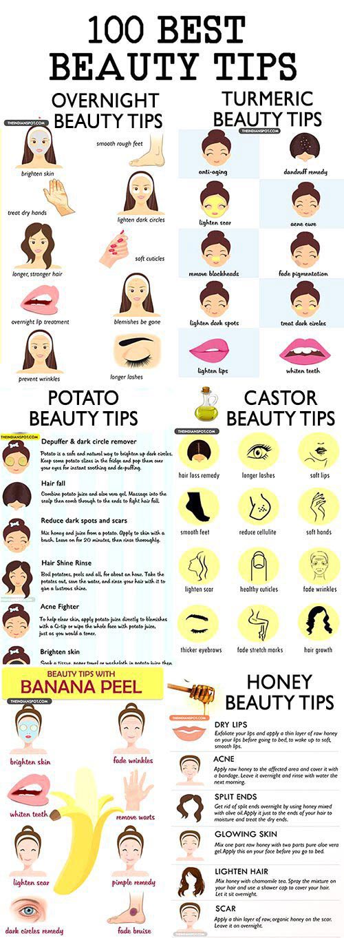 AMAZING ALL NATURAL BEAUTY TIPS