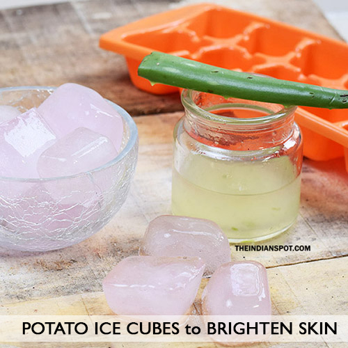 potato ice cubes