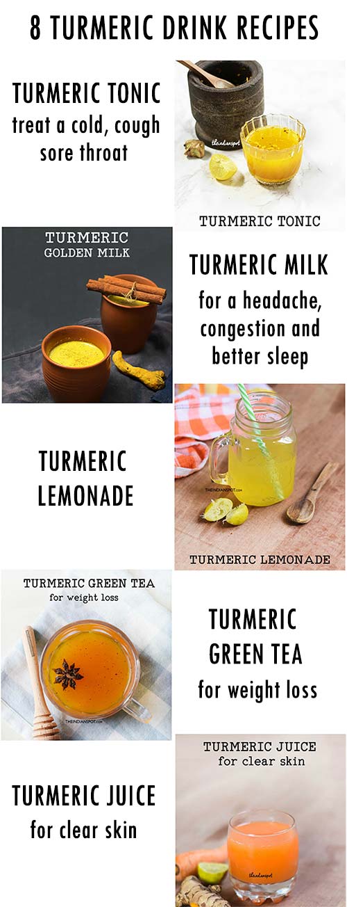 TOP TURMERIC DRINK RECIPES FOR HEALTH AND BEAUTY