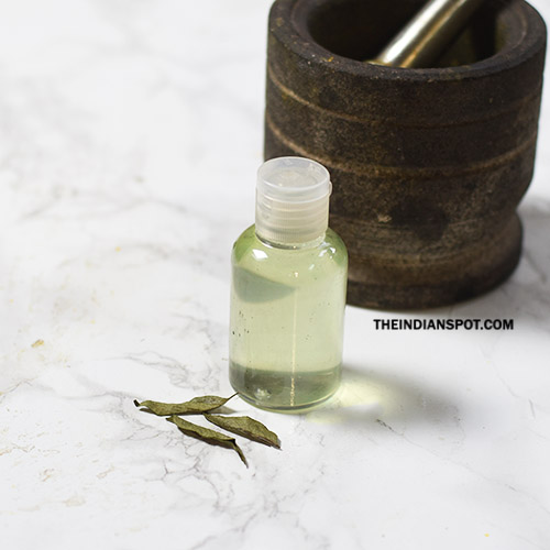 BEAUTY DIY: CURRY LEAVES TONER FOR ACNE