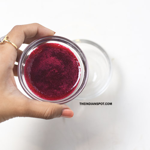 BEETROOT FACE MASK FOR ACNE