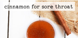 Cinnamon Sore Throat Remedy:
